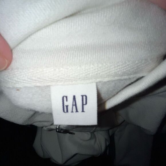 Gap white pullover sweatshirt large NWT - Picture 5 of 6